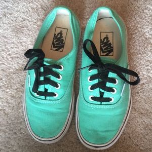 Electric Green Vans